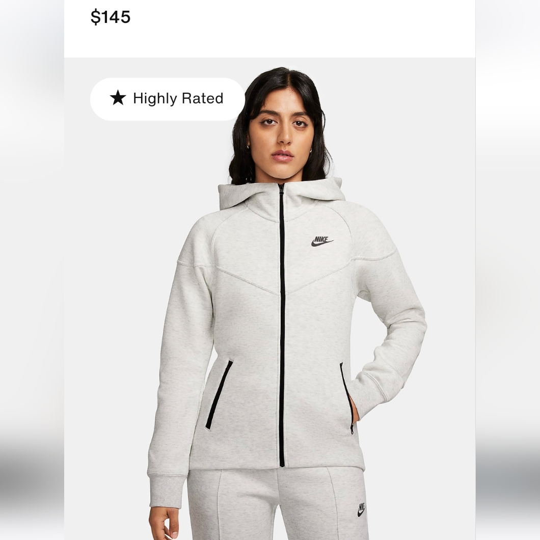 Nike Sportswear Tech Fleece Windrunnerwomen's Full-Zip Hoodie